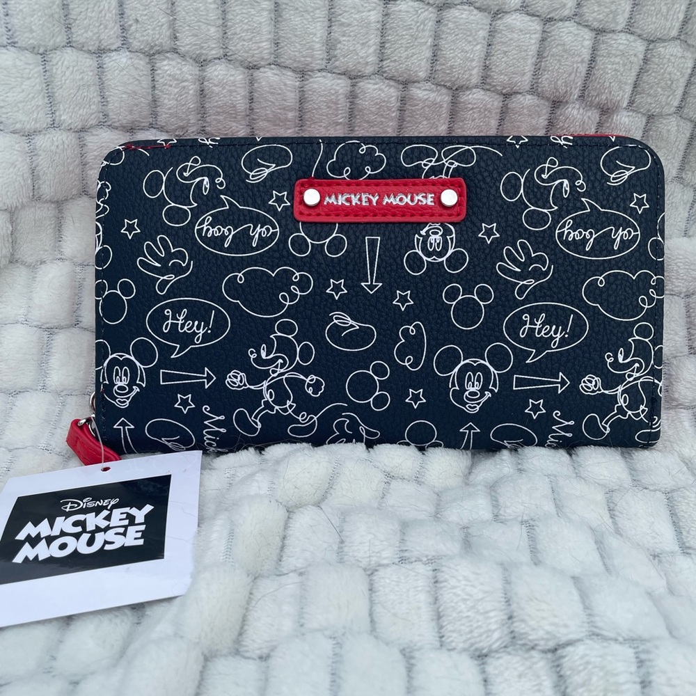 Mickey Mouse Zip Around Wallet